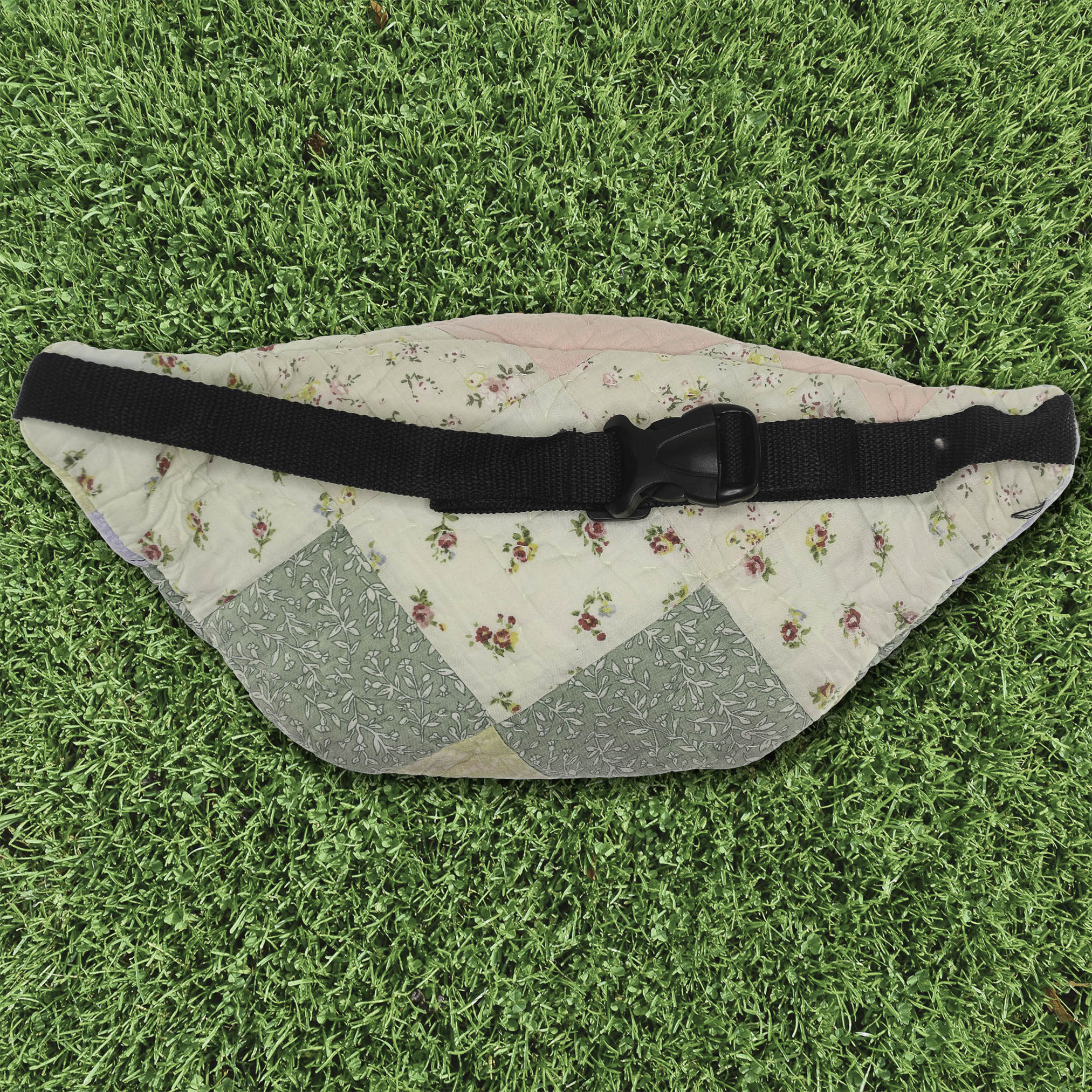 Patchwork Quilt Waist Bag | Pastel Patchwork