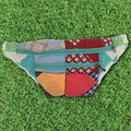 Patchwork Quilt Waist Bag | Multicolor