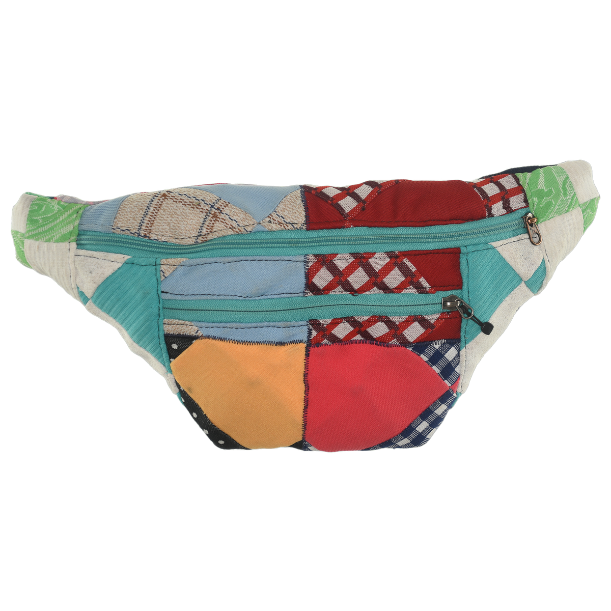 Patchwork Quilt Waist Bag | Multicolor