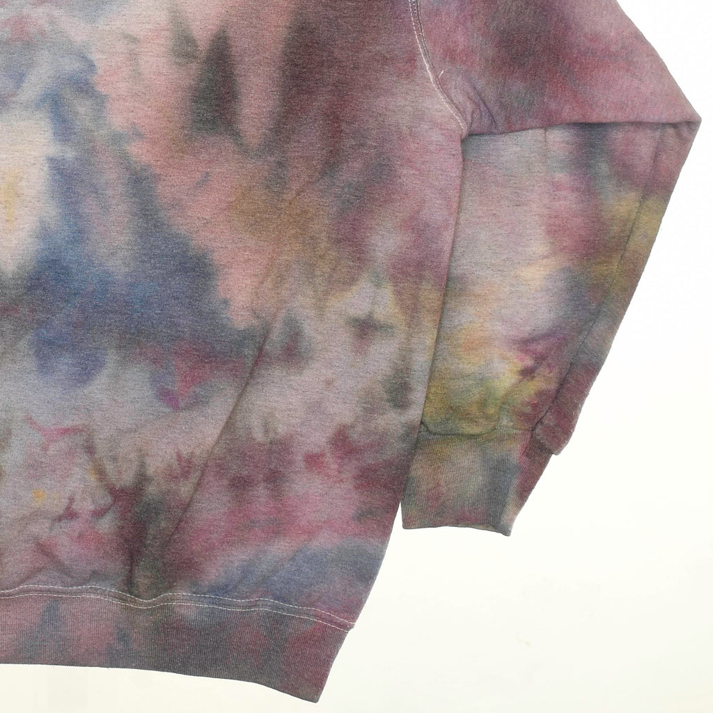 "If you want a friend, get a dog!" Iced Dye Cat Pullover