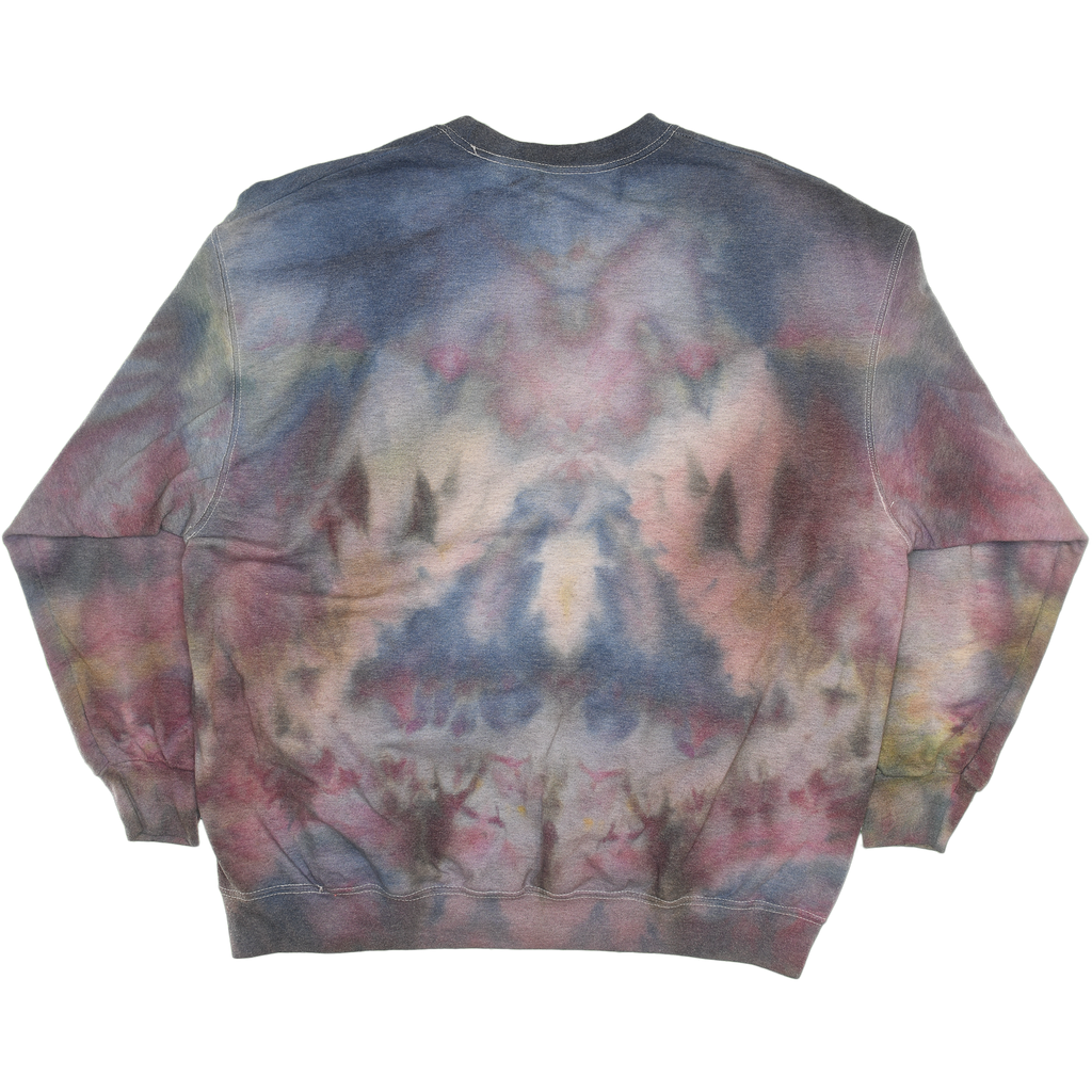 "If you want a friend, get a dog!" Iced Dye Cat Pullover
