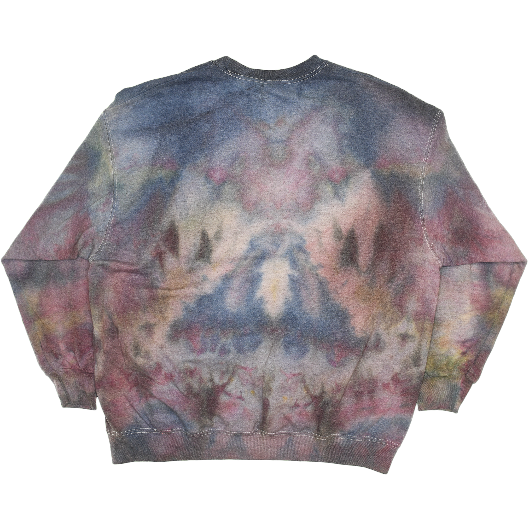 "If you want a friend, get a dog!" Iced Dye Cat Pullover