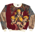Cherub Angels Full Tapestry Panel Pullover