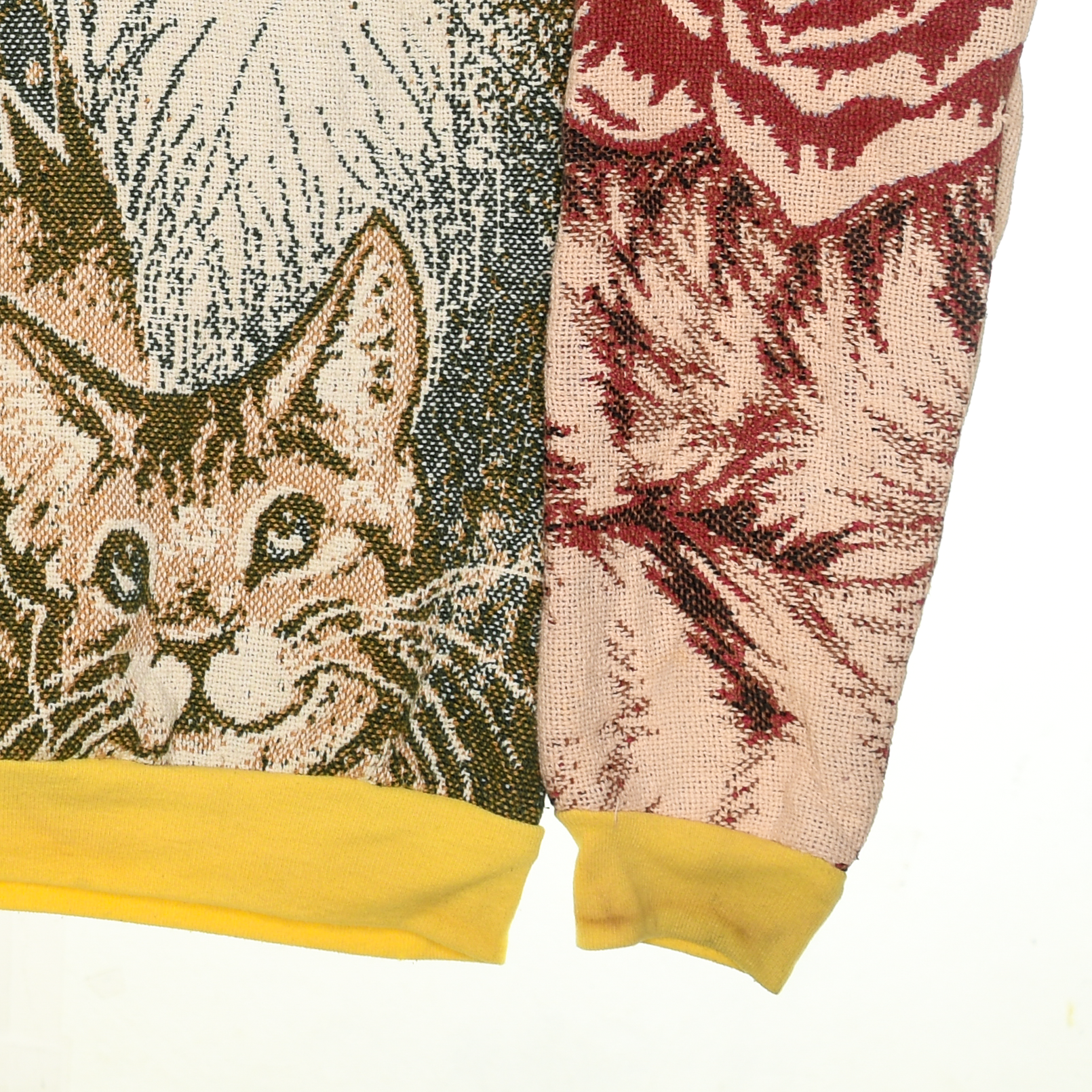 Cats & Flowers Full Tapestry Panel Pullover