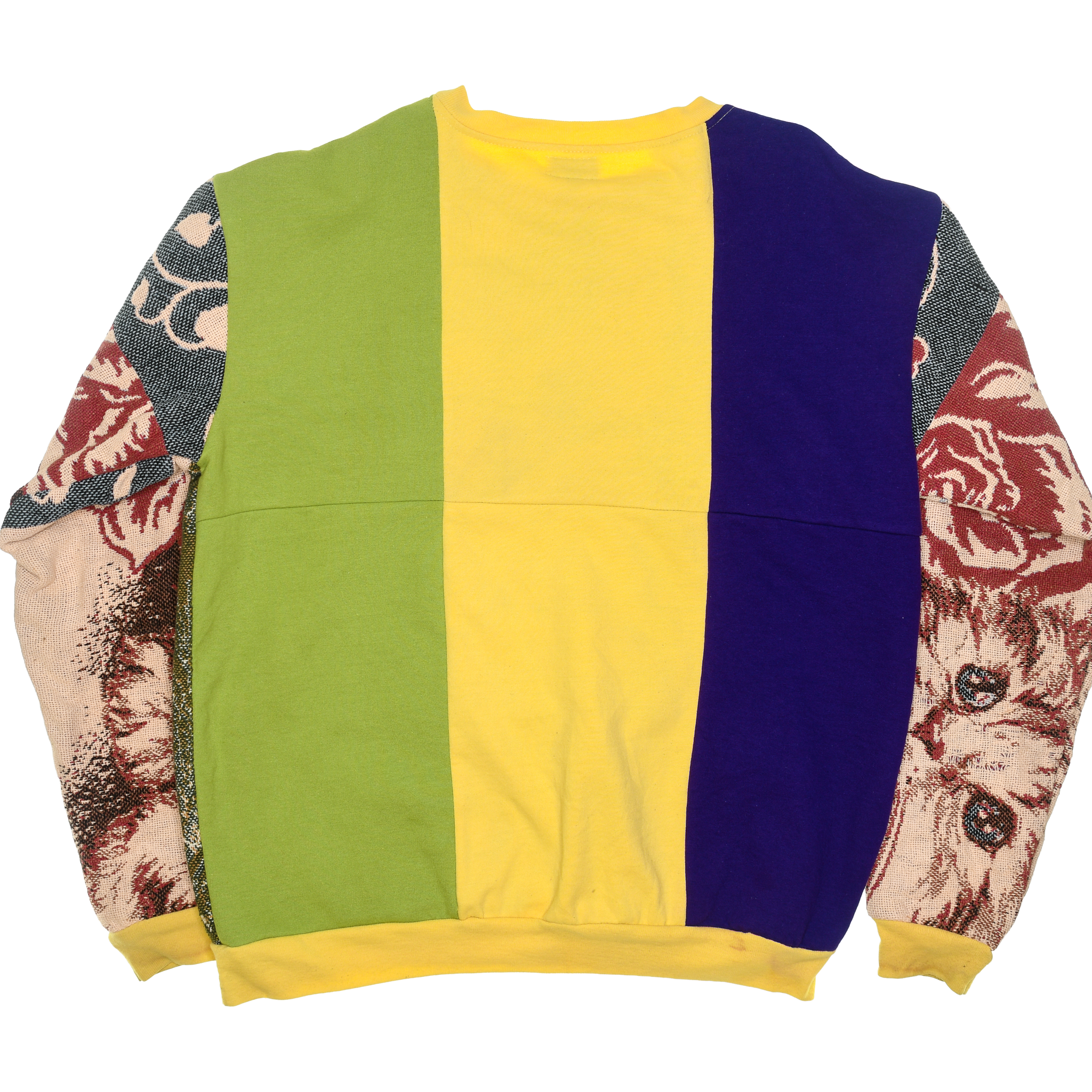 Cats & Flowers Full Tapestry Panel Pullover