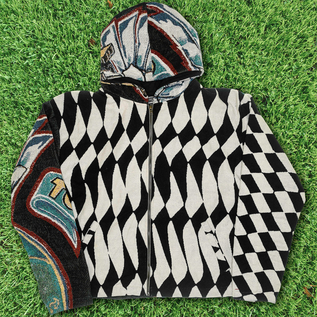 Van Halen Full Tapestry Zip Through