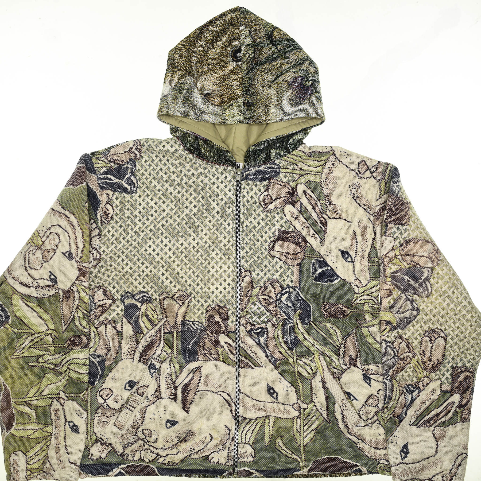 Bunny Full Tapestry Zip Through