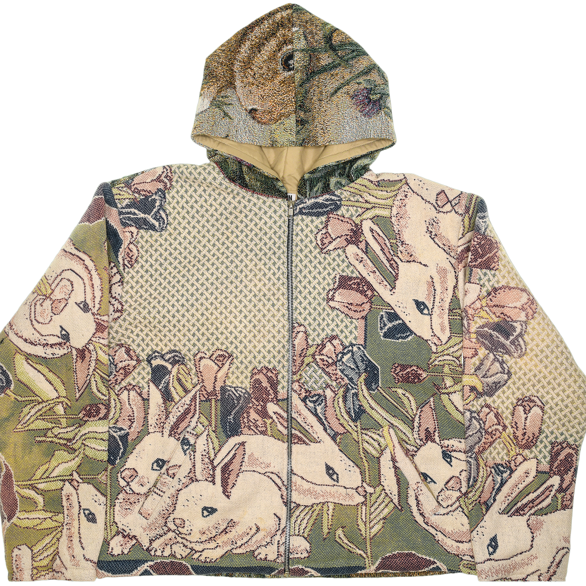 Bunny Full Tapestry Zip Through