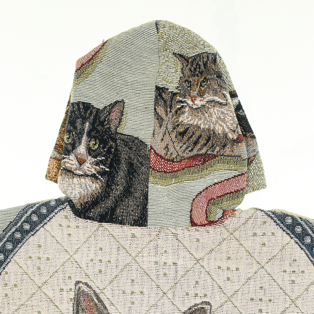 Cats Double Tapestry Zip Through