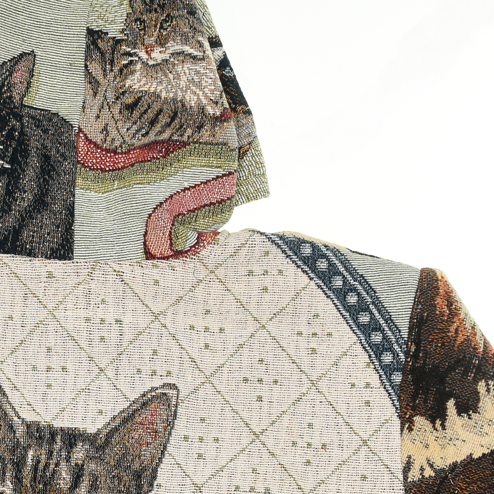Cats Double Tapestry Zip Through