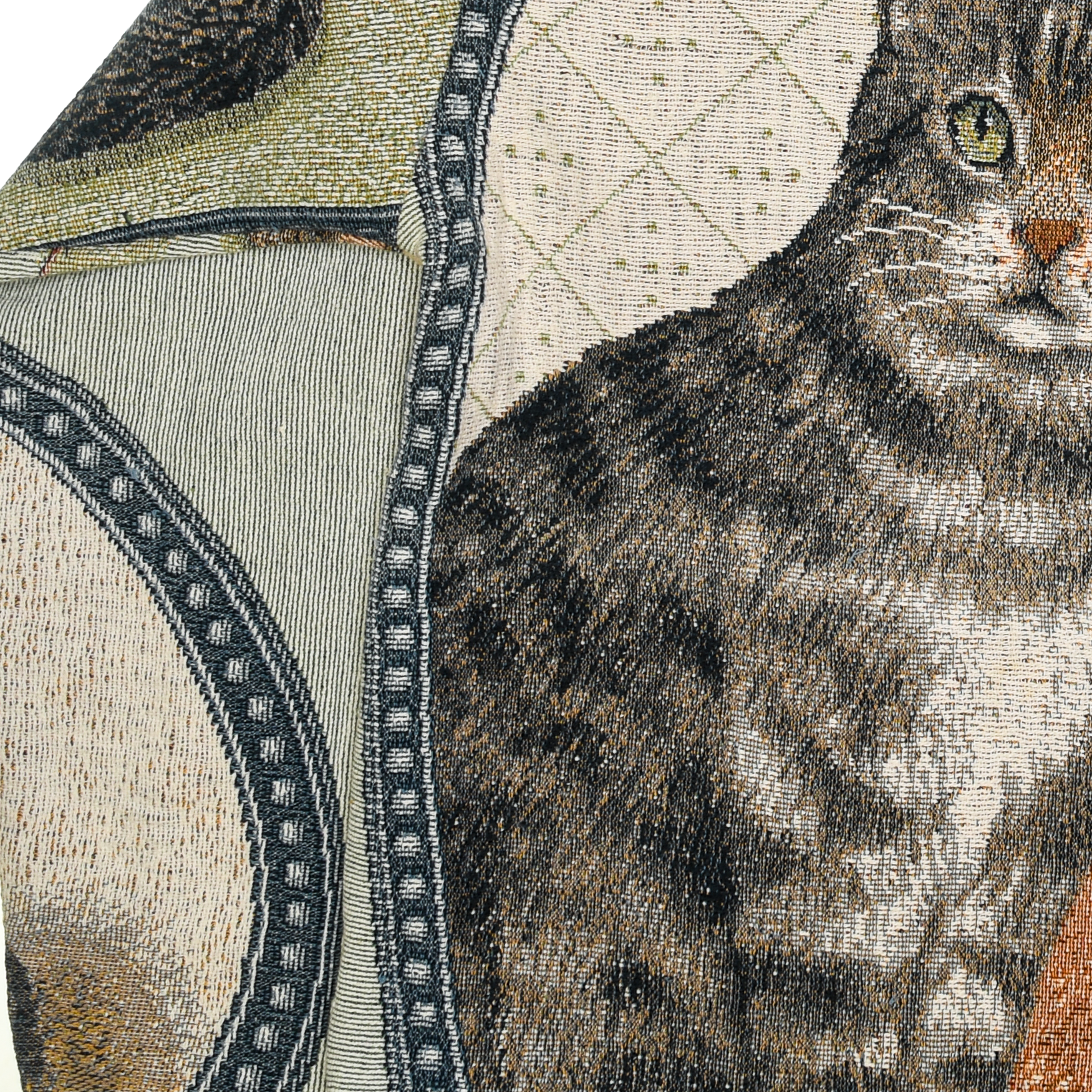 Cats Double Tapestry Zip Through