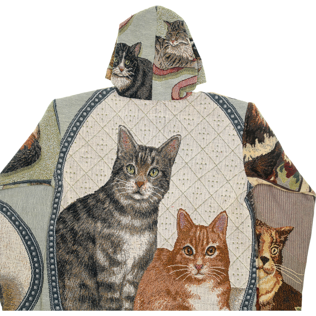 Cats Double Tapestry Zip Through