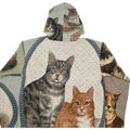 Distinctive Cat Collector Heritage Tapestry Coat