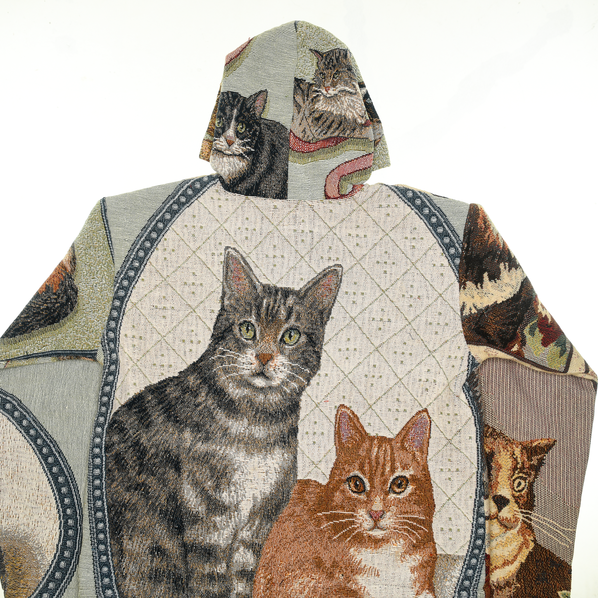 Cats Double Tapestry Zip Through