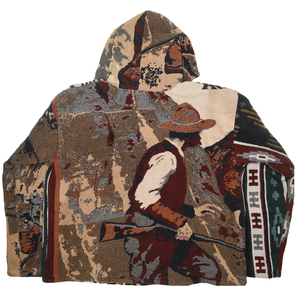 Southwest Cowboy Double Tapestry Zip Through