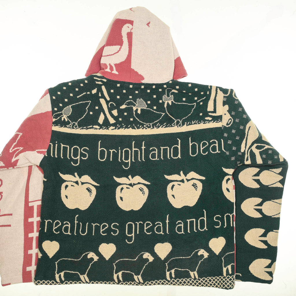 "All Creatures Great and Small" Full Tapestry Zip Through