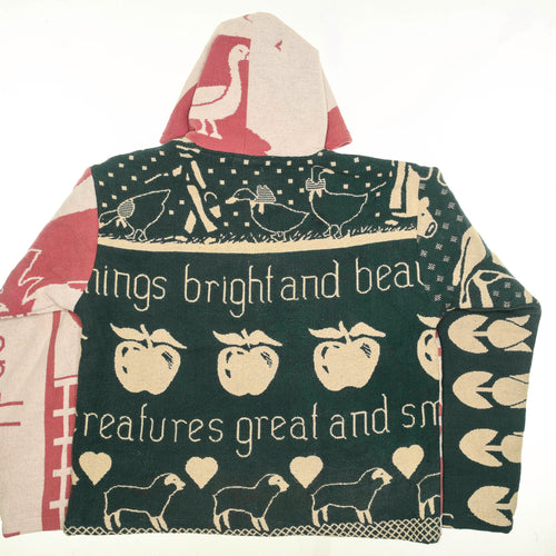 "All Creatures Great and Small" Full Tapestry Zip Through