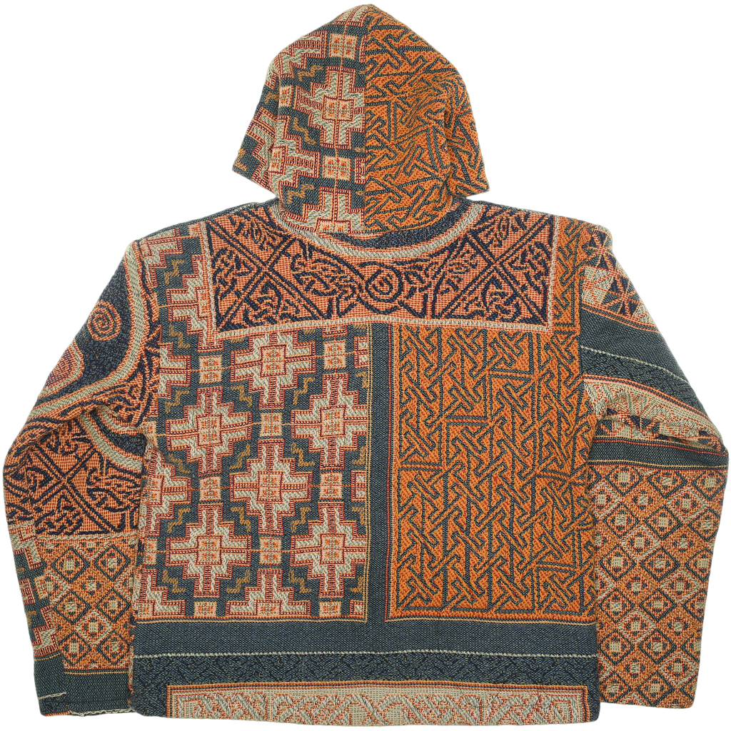 Patterned Double Tapestry Zip Through