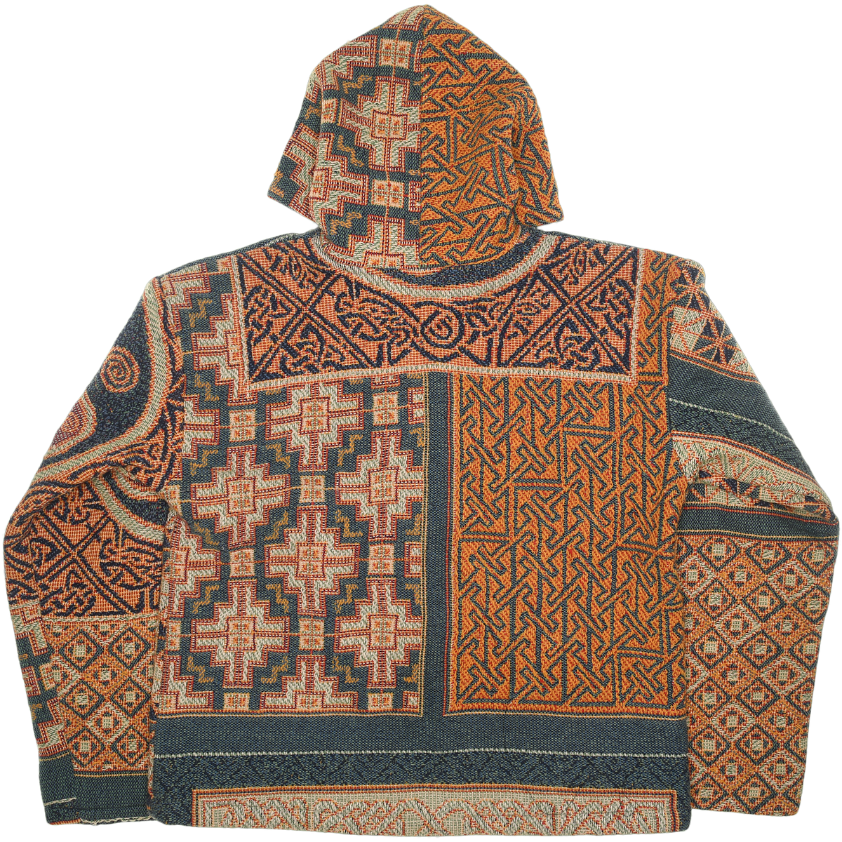 Patterned Double Tapestry Zip Through