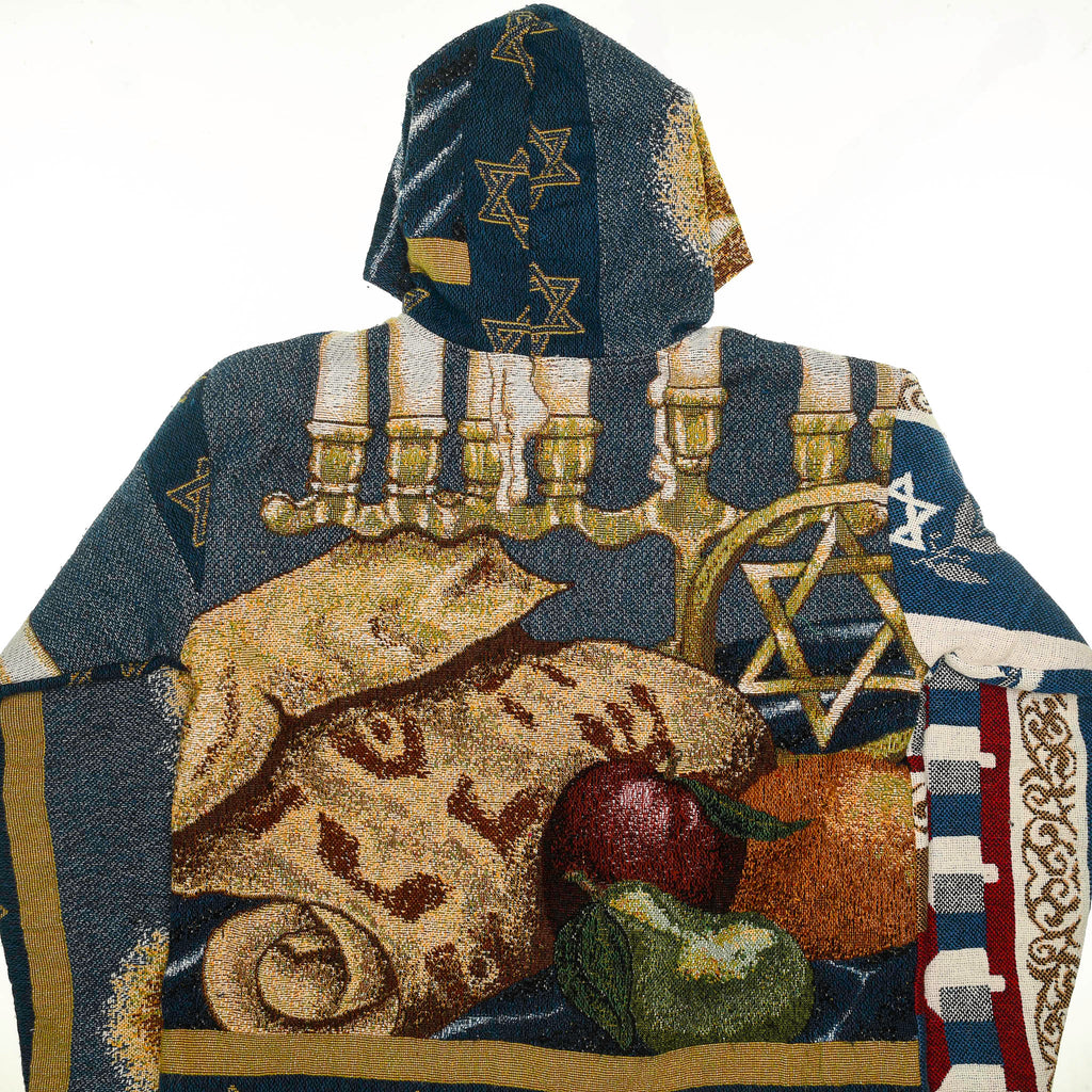 Jewish Double Tapestry Zip Through