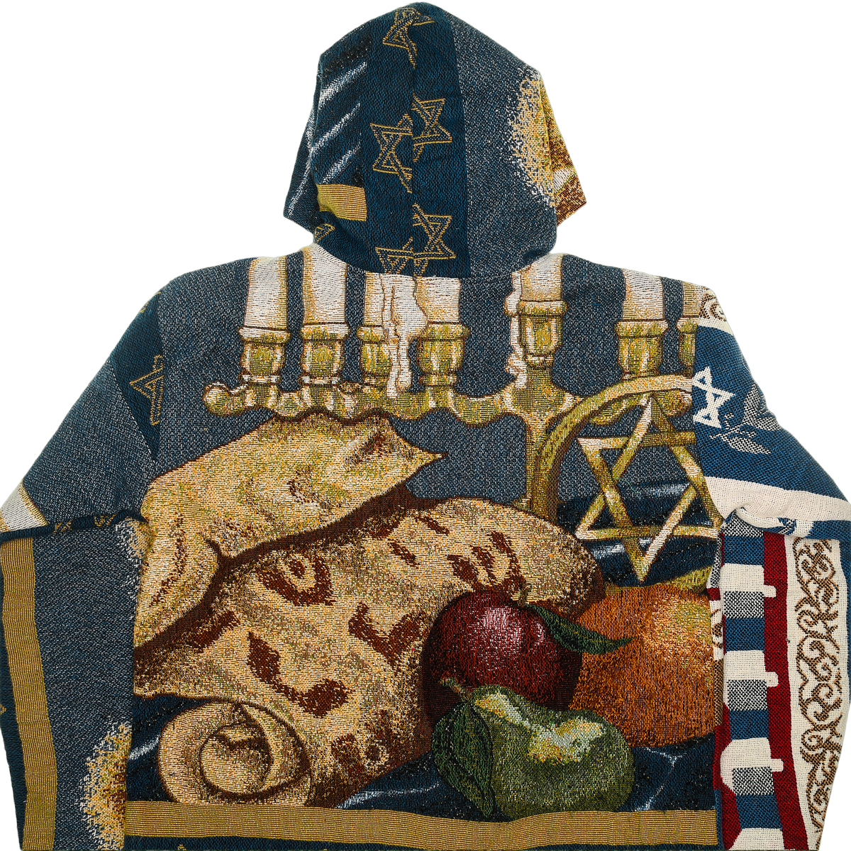 Jewish Double Tapestry Zip Through