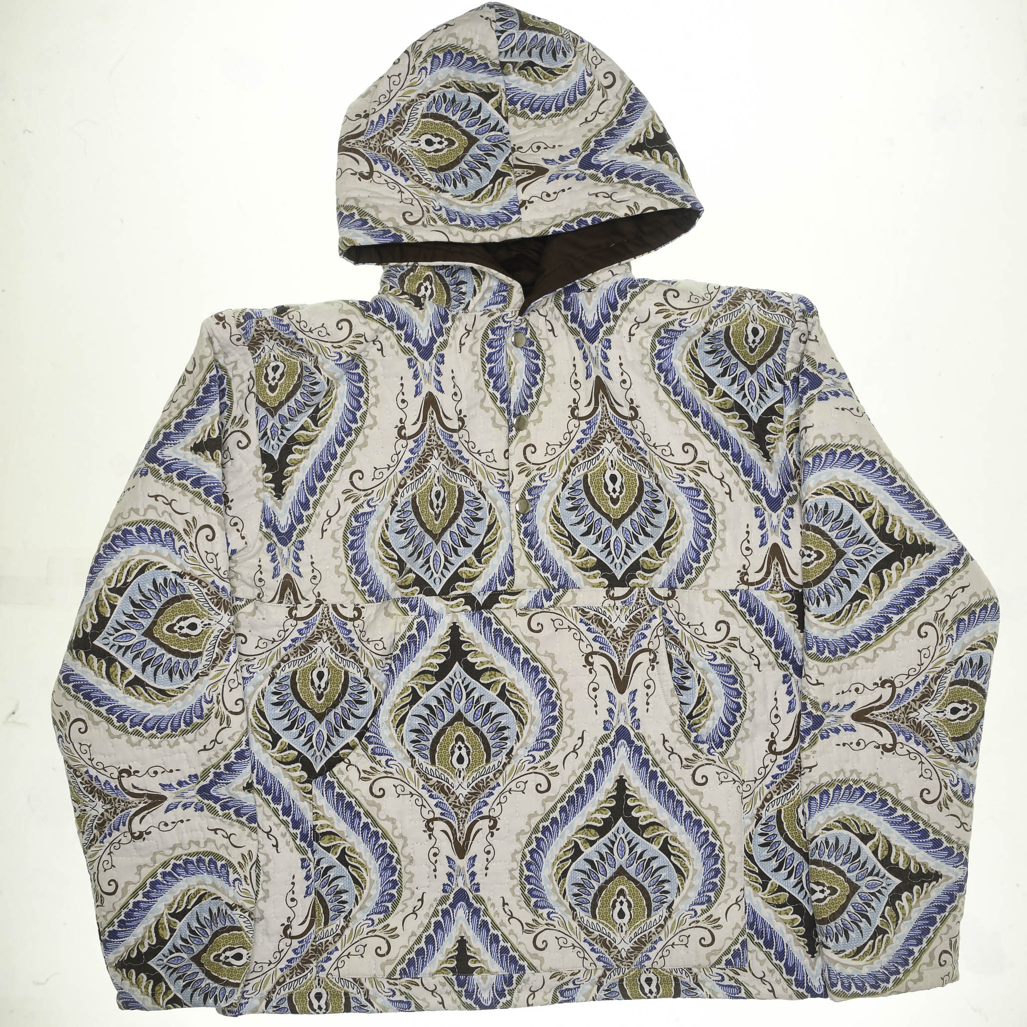 Peacock Feather Quilt Coat