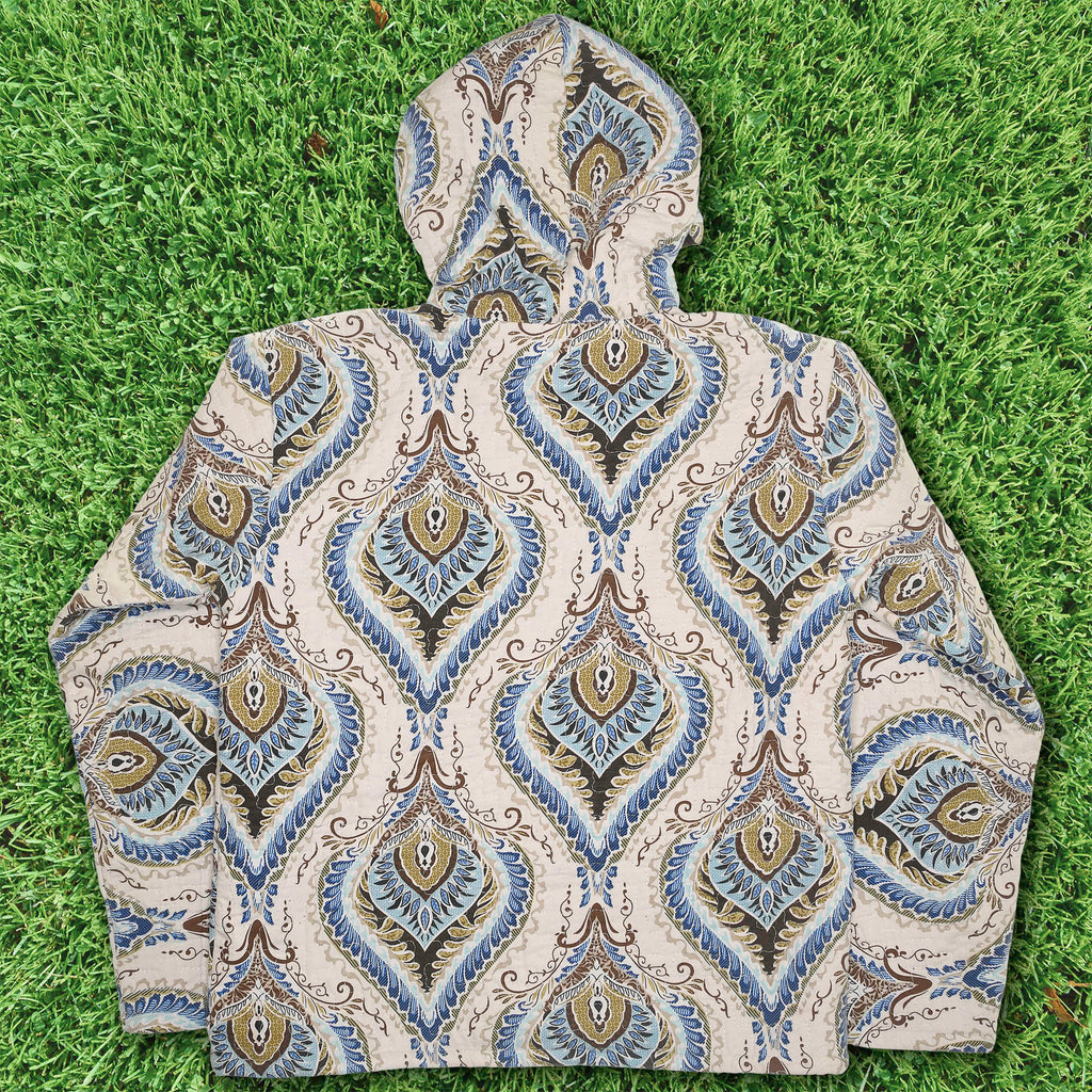 Peacock Feather Quilt Coat