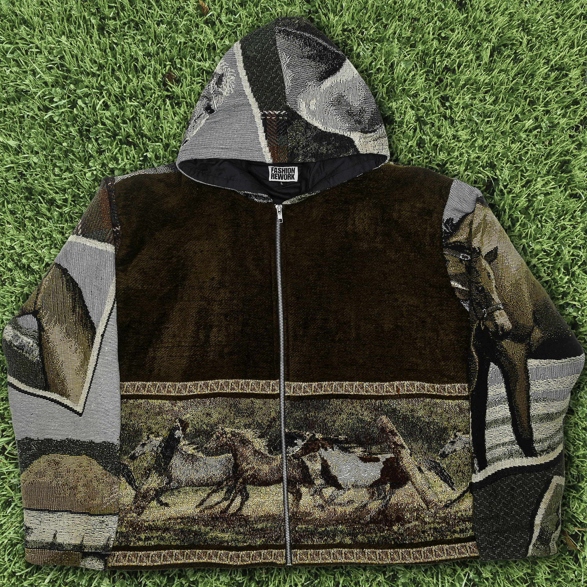 Tapestry Zip Through