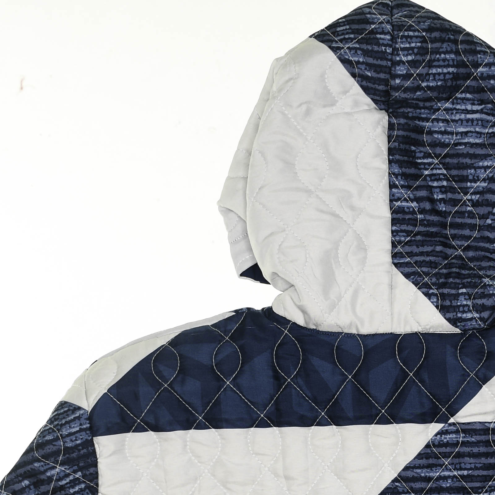 Dark Blue Triangular Coastal Nomad Hoodie