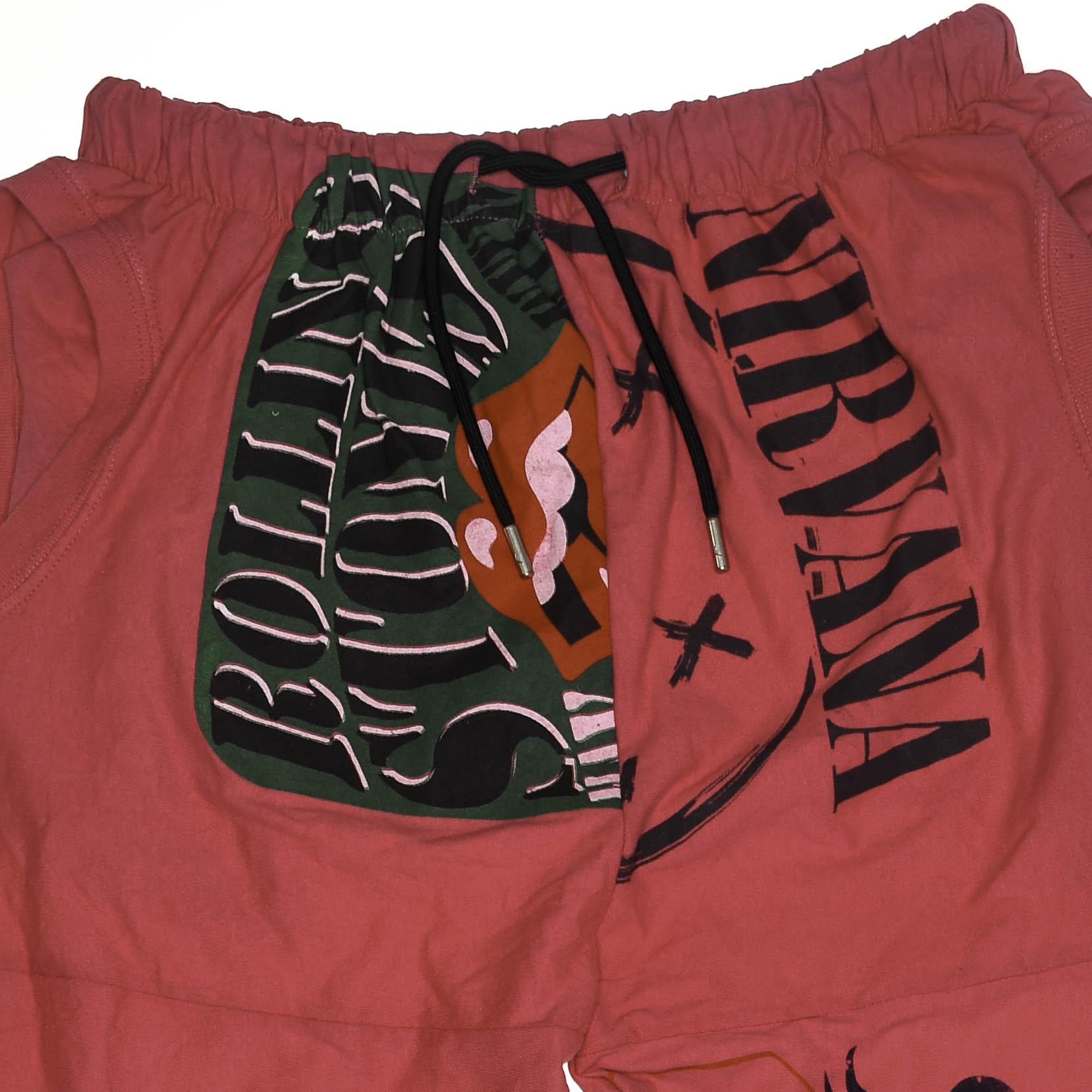 Pink Band Tee Pants