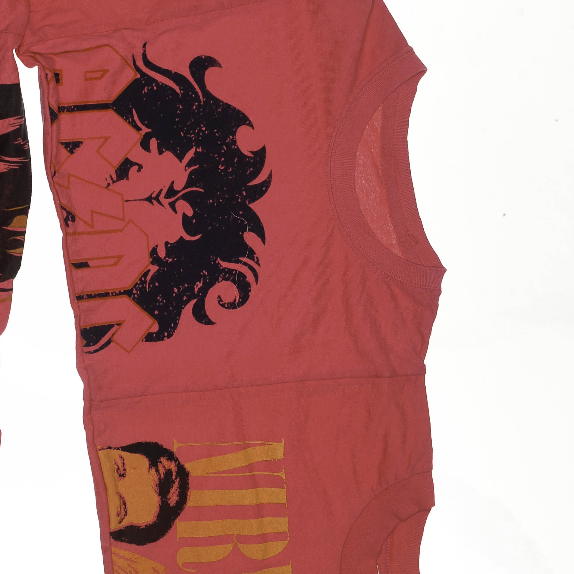 Pink Band Tee Pants