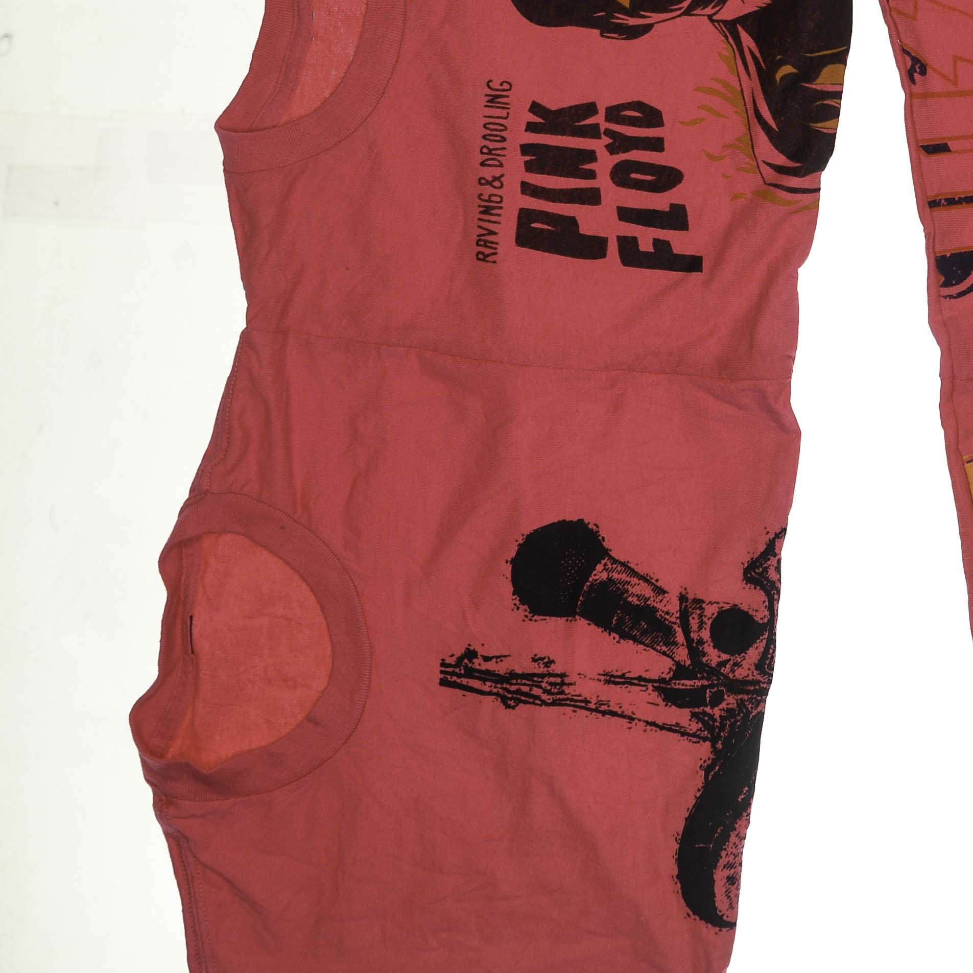 Pink Band Tee Pants