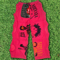 Pink Band Tee Pants
