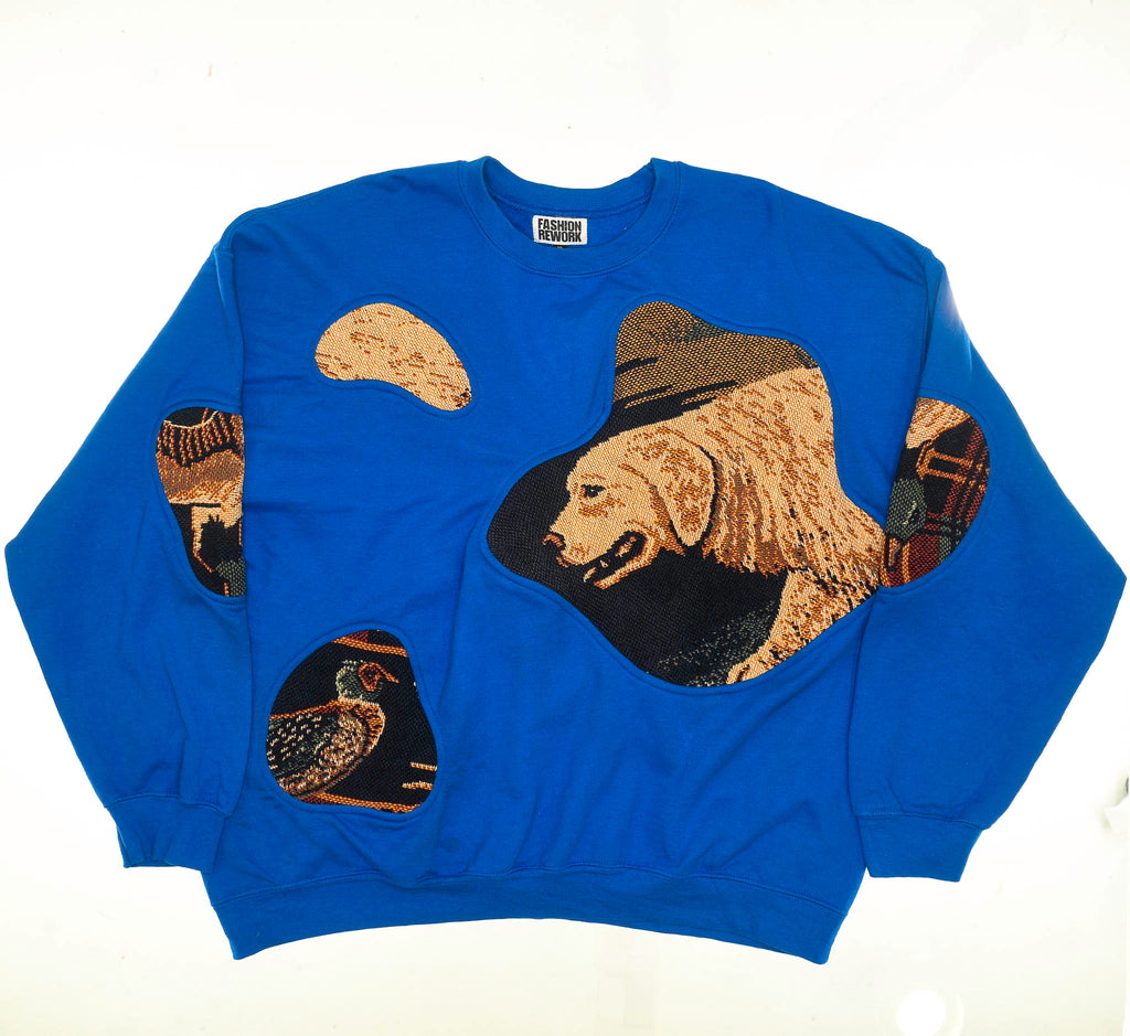 Dog Hunting Amoeba Tapestry Pullover