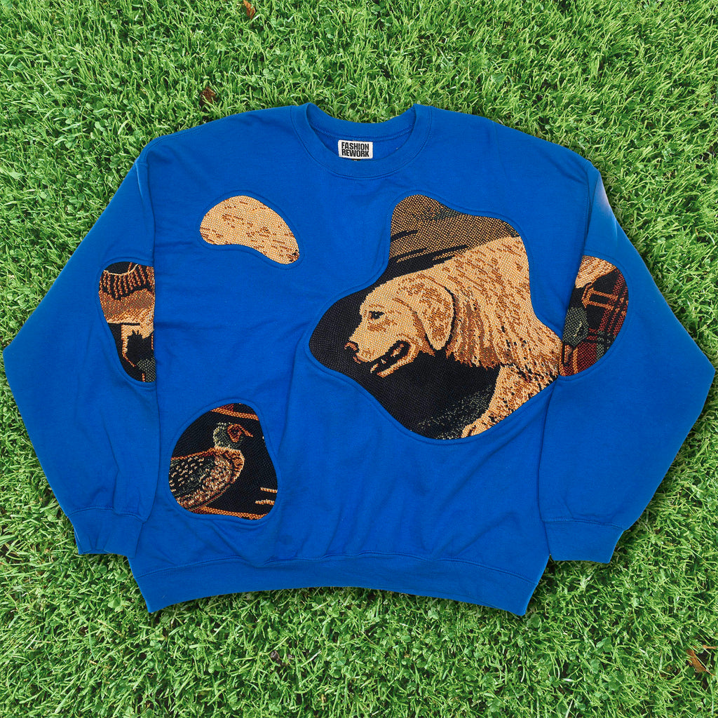 Dog Hunting Amoeba Tapestry Pullover