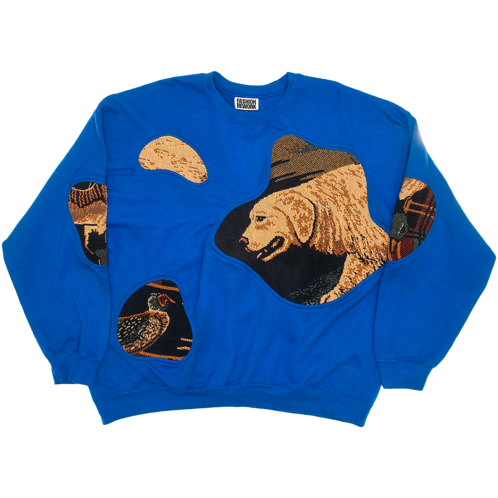Dog Hunting Amoeba Tapestry Pullover