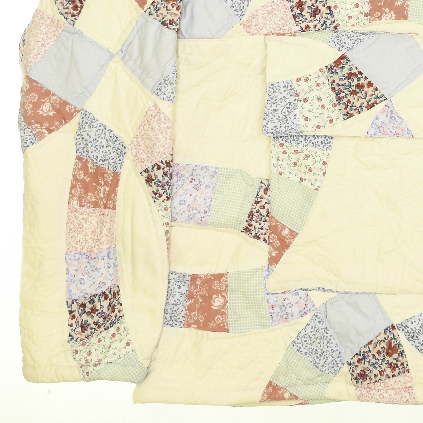 Pastel Patchwork Trailblazer Quilt Pullover