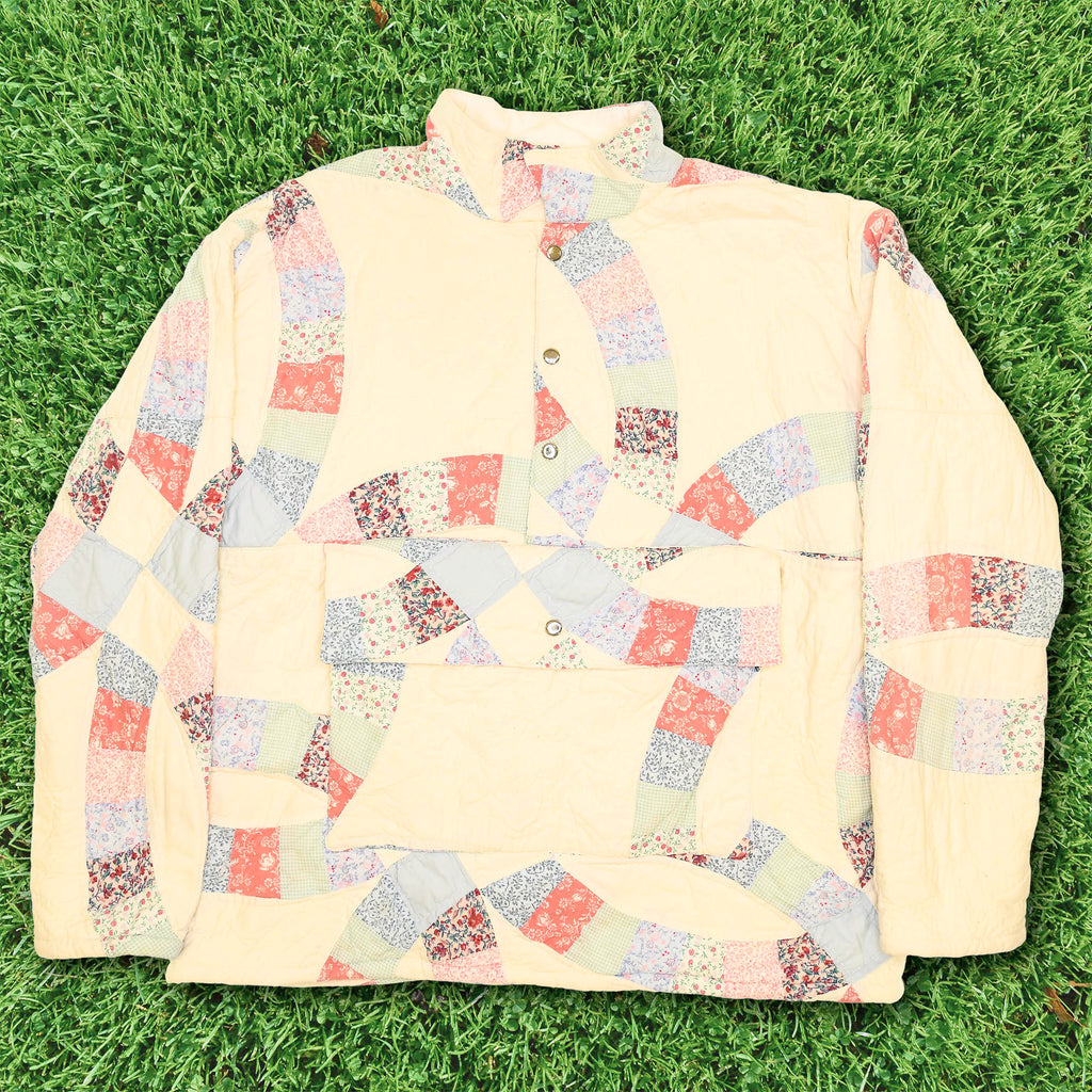 Pastel Patchwork Trailblazer Quilt Pullover