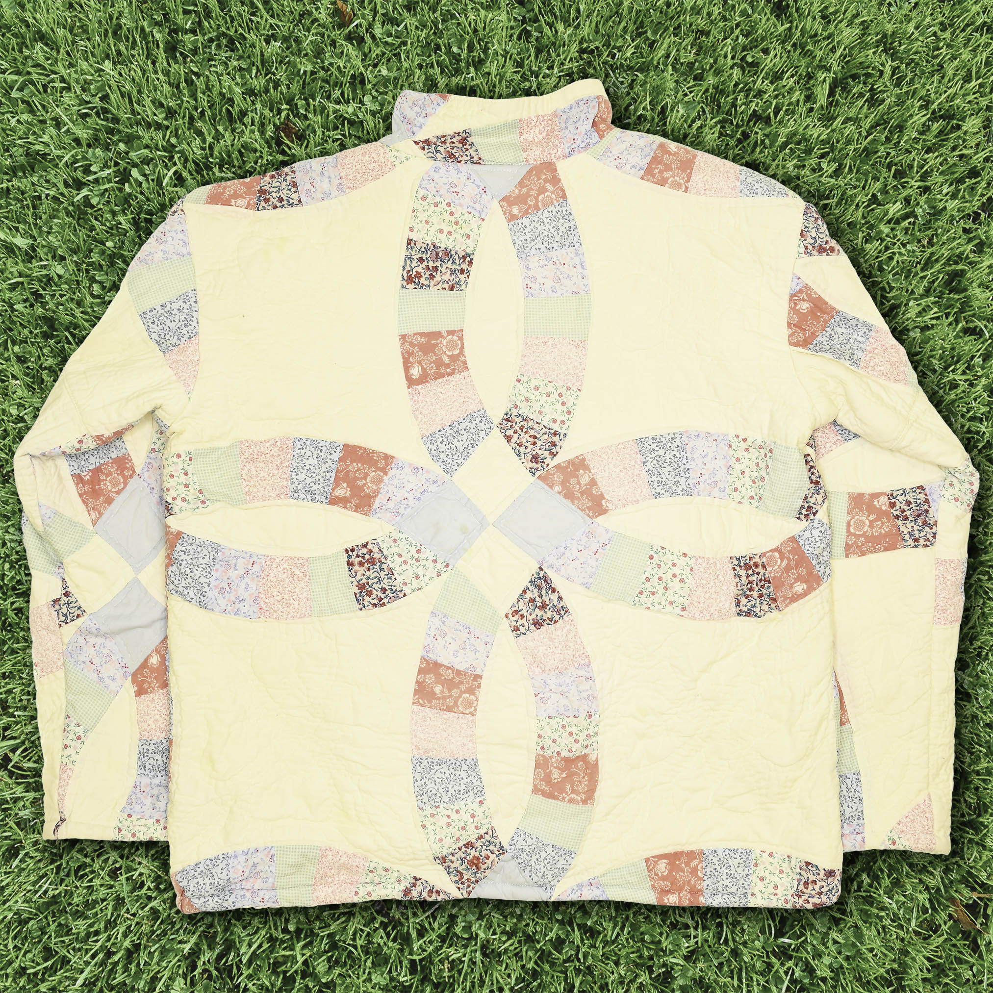 Pastel Patchwork Trailblazer Quilt Pullover