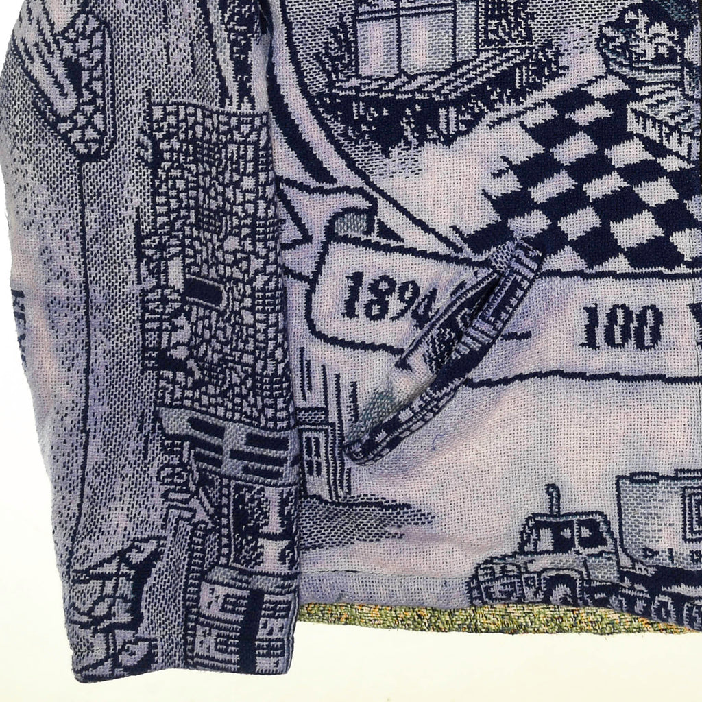 Farm Land Double Tapestry Zip Coat