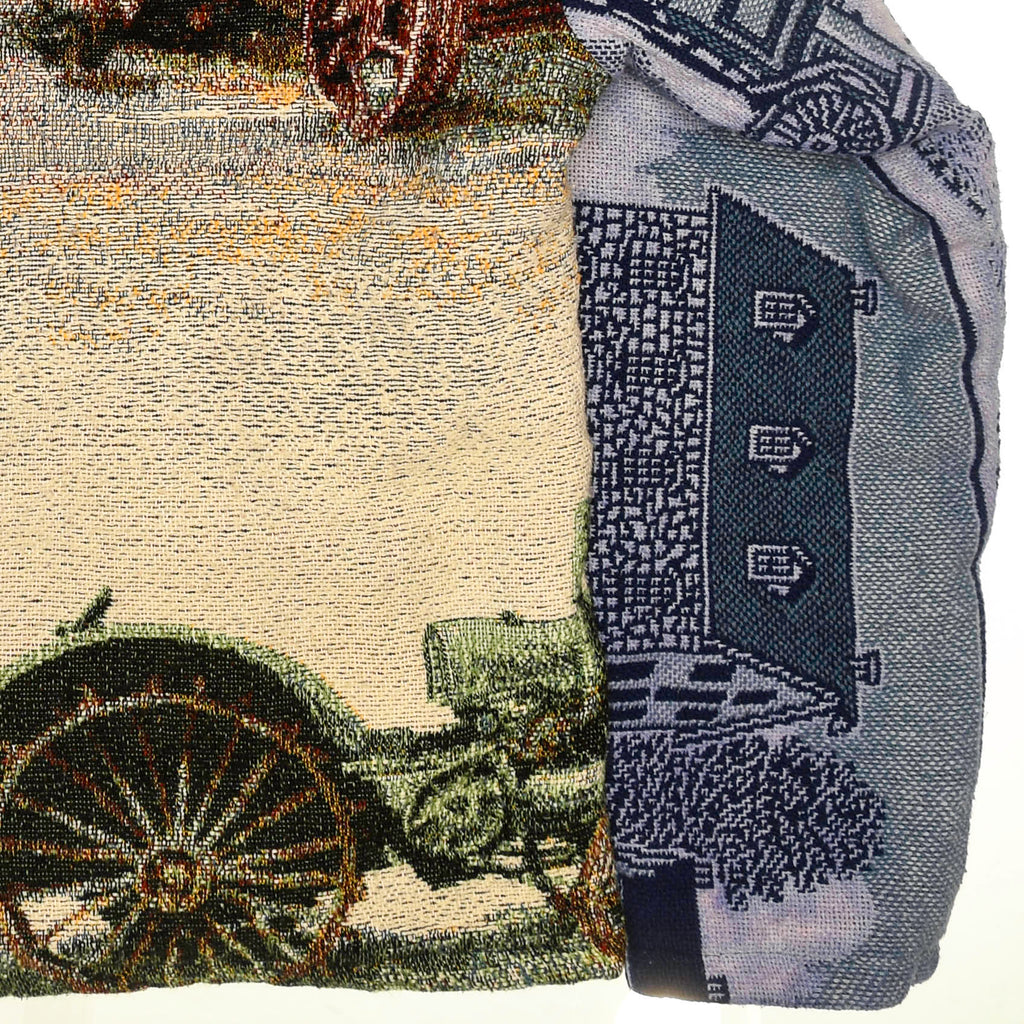 Farm Land Double Tapestry Zip Coat