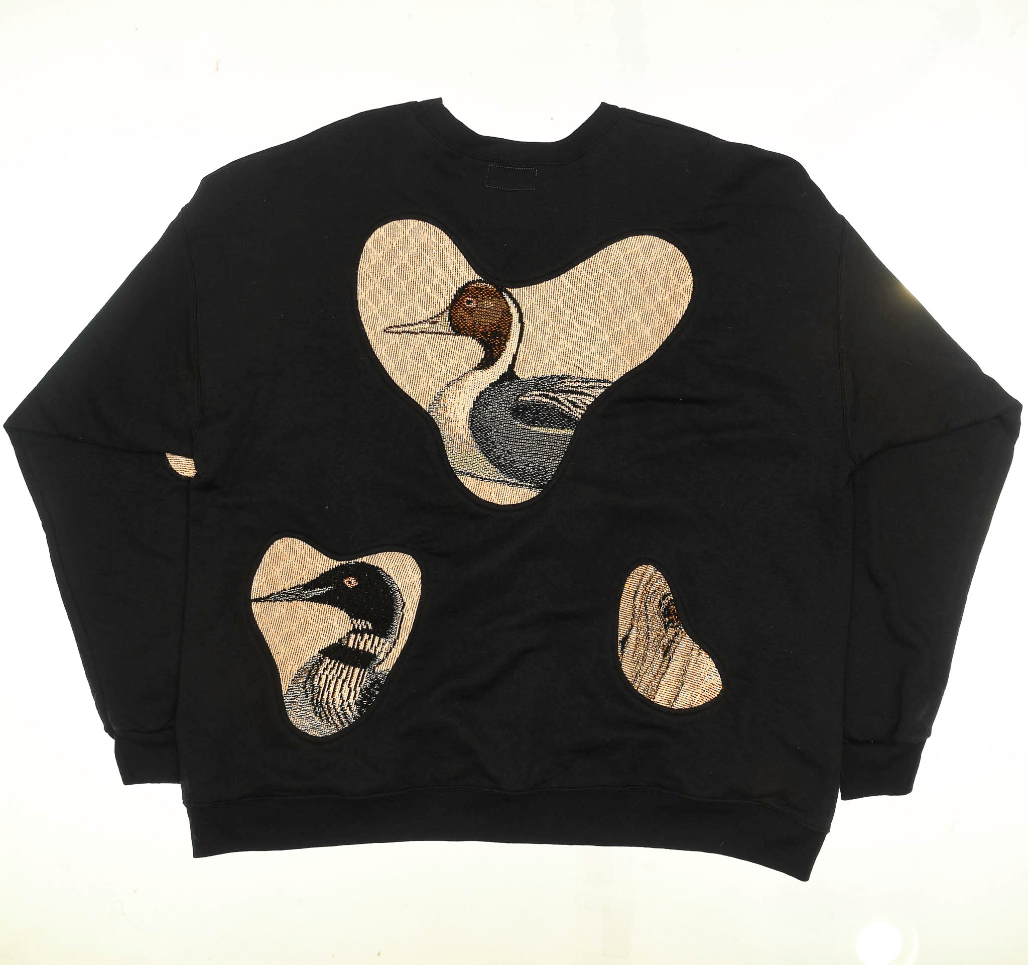 Water Birds Wildlife Amoeba Tapestry Pullover