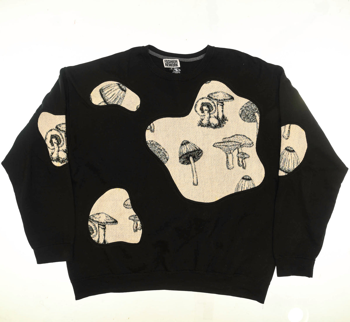 Mushroom Amoeba Tapestry Pullover