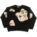 Mushroom Amoeba Tapestry Pullover