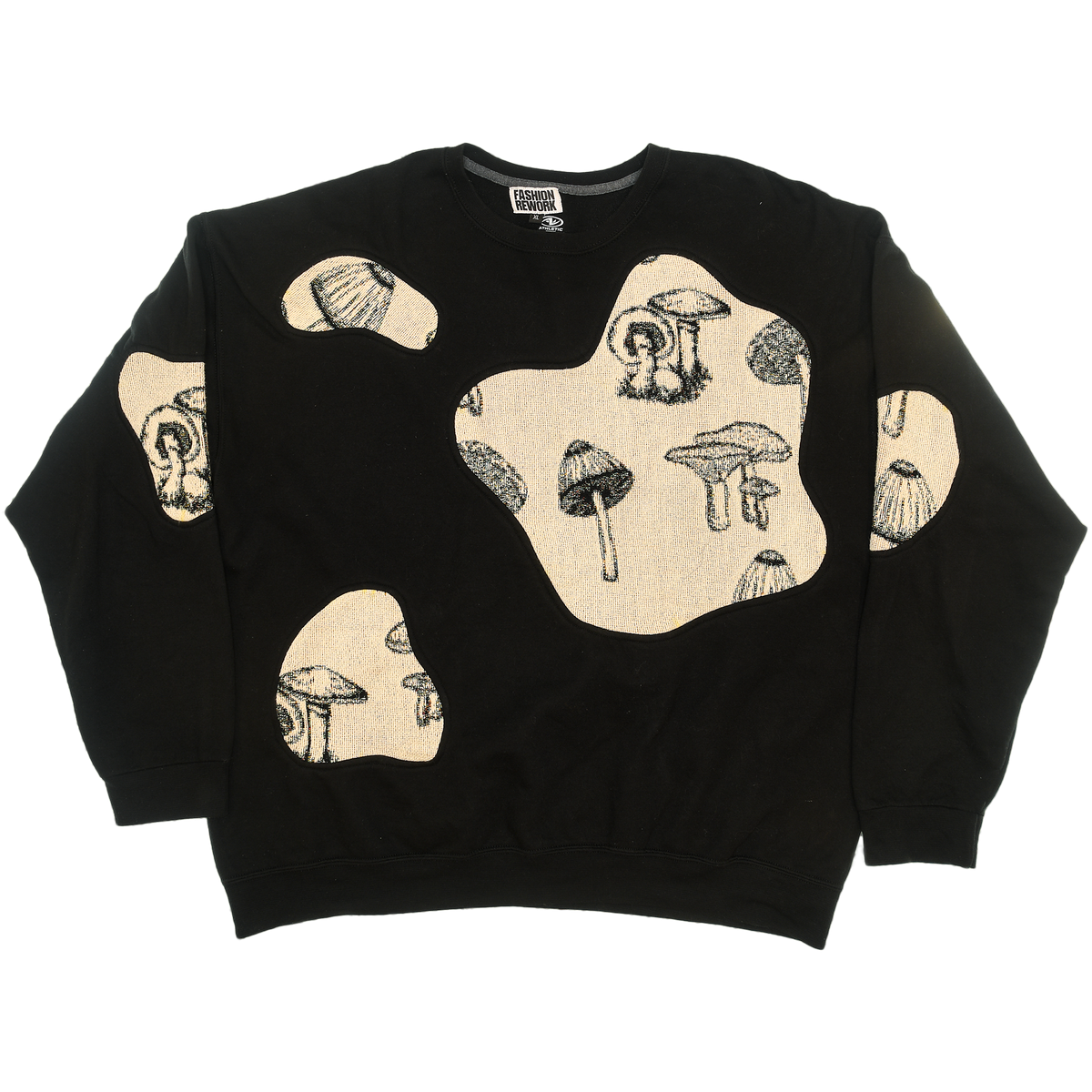 Mushroom Amoeba Tapestry Pullover