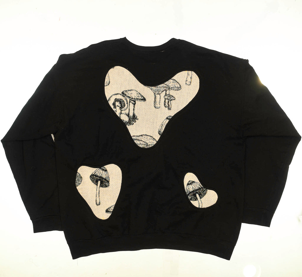 Mushroom Amoeba Tapestry Pullover