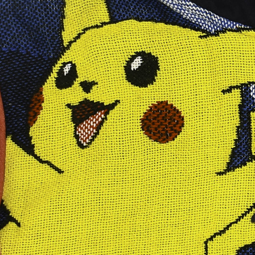 Pikachu Patchwork Tapestry Zip Up