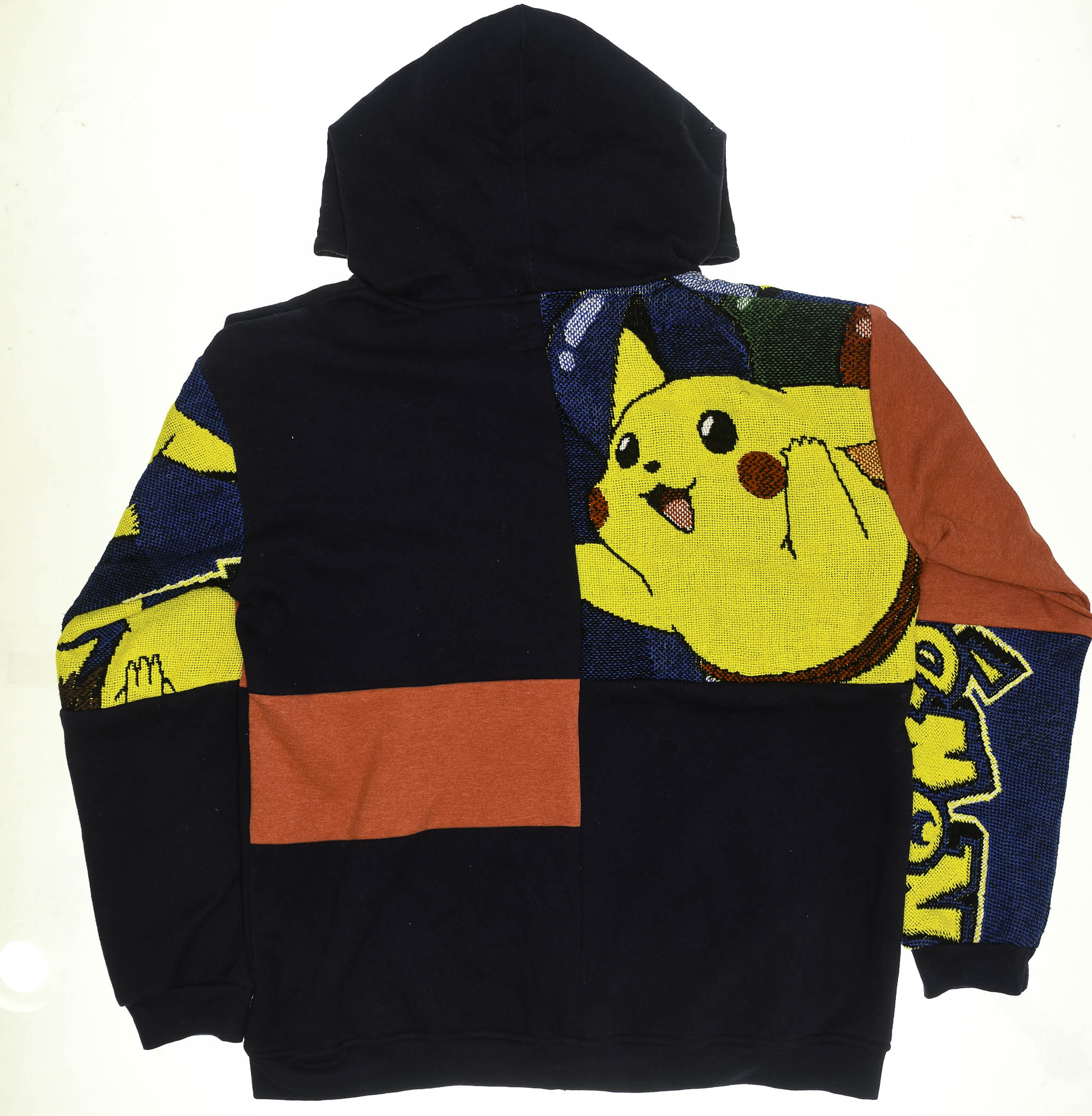 Pikachu Patchwork Tapestry Zip Up