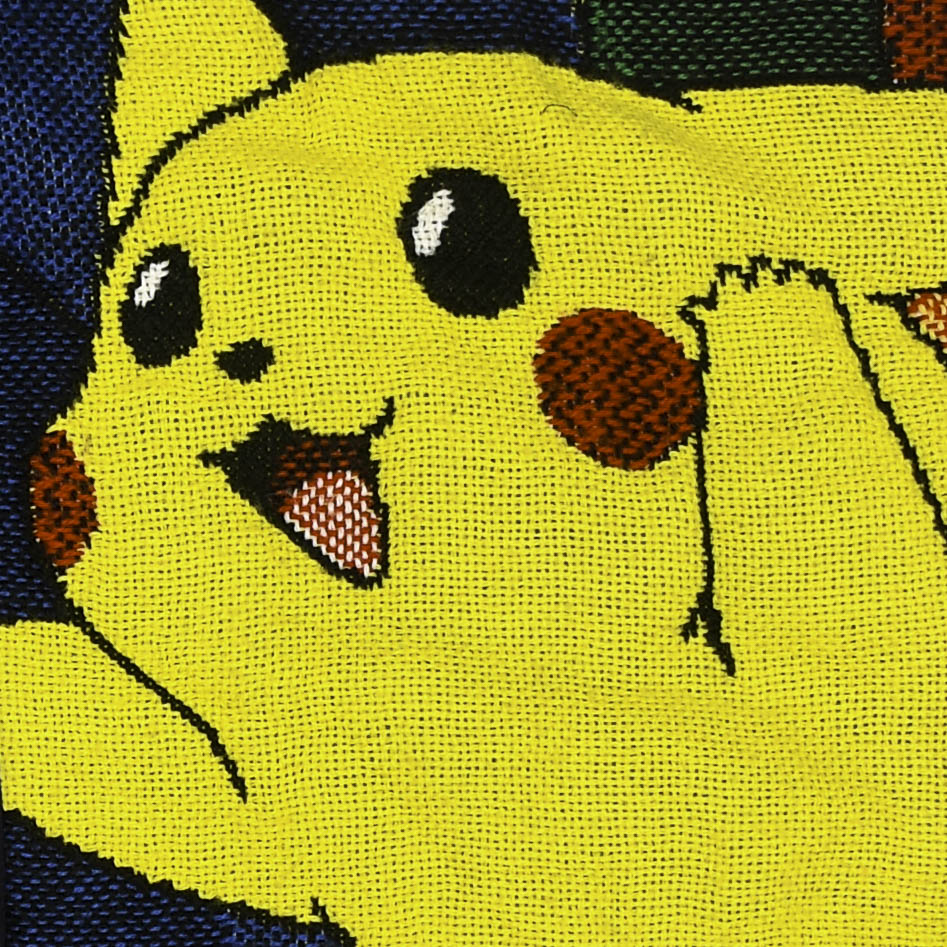 Pikachu Patchwork Tapestry Zip Up