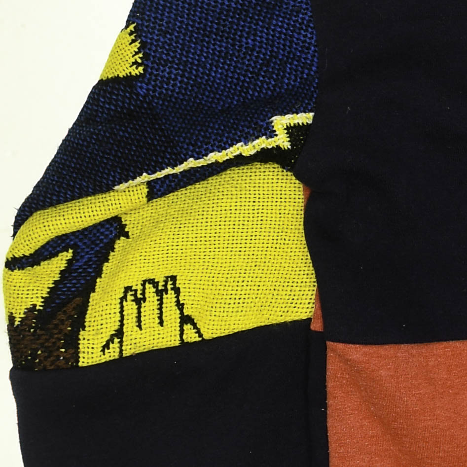 Pikachu Patchwork Tapestry Zip Up
